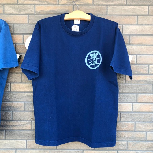 SUGAR CANE NATURAL DYE DISCHARGE PRINT T-SHIRT