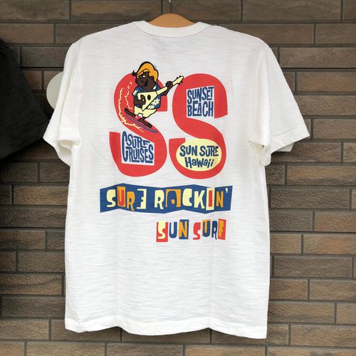 SUN SURF THE SINGING SURF RIDERS PRINT T-SHIRT SURF ROCKIN