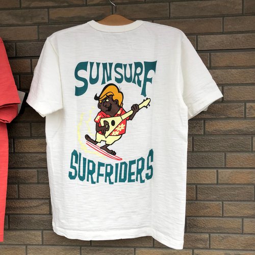 SUN SURF THE SINGING SURF RIDERS PRINT T-SHIRT SURF RIDERS