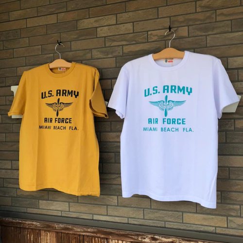 拘りの米国製!BUZZ RICKSONS S/S T-SHIRT U.S. ARMY AIR FORCE