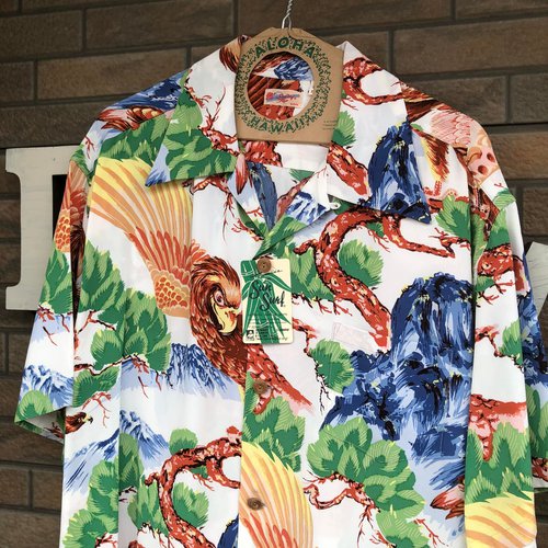 人気の和柄アロハ! SUN SURF S/S AROHA SHIRT “ISLAND EAGLE”