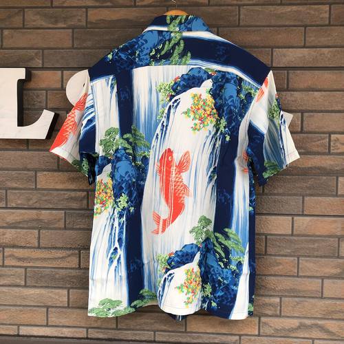 人気の”鯉”モチーフ和柄アロハ!SUN SURF SP S/S HAWAIIAN SHIRT “CARP/鯉”