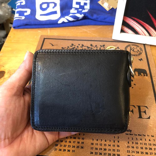 KCs LEATHER CRAFT ケーシーズン本革財布 上質の革です３１３-