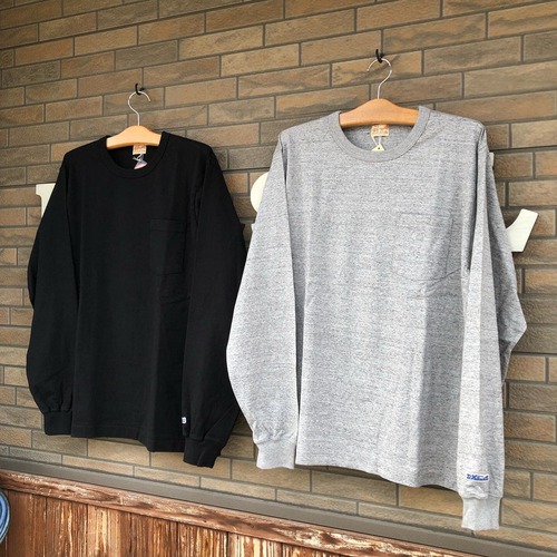 WHITESVILLE LONG SLEEVE POCKET T-SHIRT