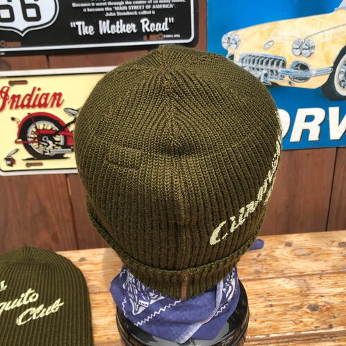 ステンシルカスタム・ニットキャップ!Buzz Ricksons A-4 MACHANIC CAP
