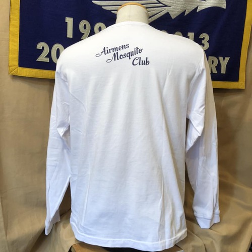 BUZZ RICKSONS L/S T-SHIRT AIRMENS MOSQUITO CLUB