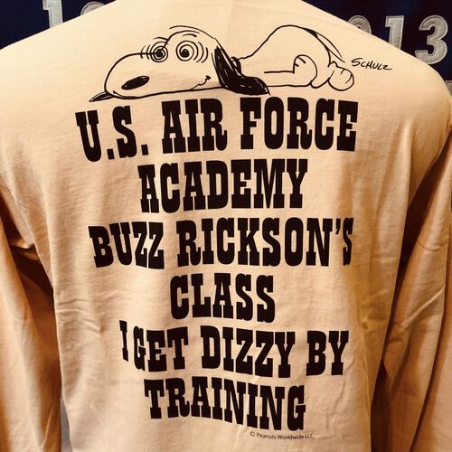 BUZZ RICKSONS × PEANUTS ロンT SNOOPY U.S. AIR FORCE ACADEMY