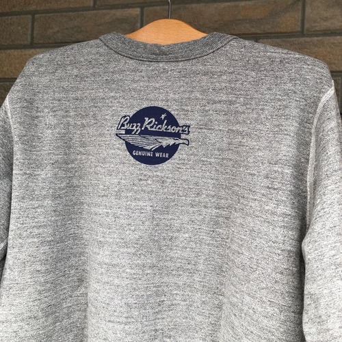BUZZ RICKSONS × SNOOPY SET-IN CREW SWEAT AIR BORNE
