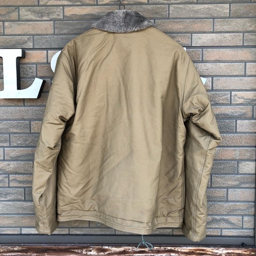 BUZZ RICKSONS Type N-1 DECK JACKET NAVY DEPARTMENTKHAKI