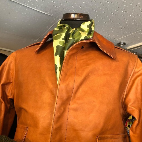 BUZZ RICKSONS Type A-2 BUZZ RICKSON CLOTHING.CO.R.BROWN