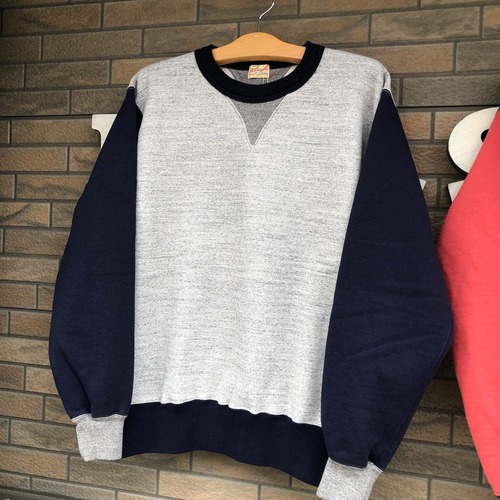 WHITESVILLE SET-IN TWO-TONE HEAVY SWEAT SHIRT