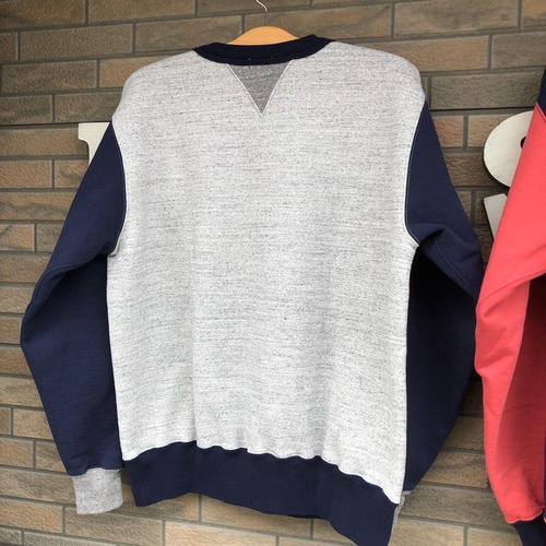 WHITESVILLE SET-IN TWO-TONE HEAVY SWEAT SHIRT