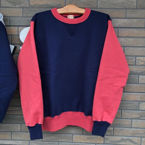 WHITESVILLE SET-IN TWO-TONE HEAVY SWEAT SHIRT