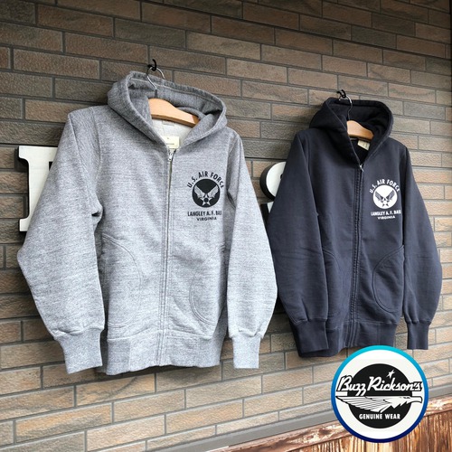 Buzz Ricksons FULL ZIP SWEAT PARKA U.S. AIR FORCE