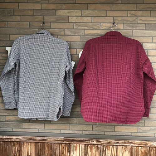 人気の千鳥格子柄ネルシャツ!SUGAR CANE TWILL CHECK L/S WORK SHIRT