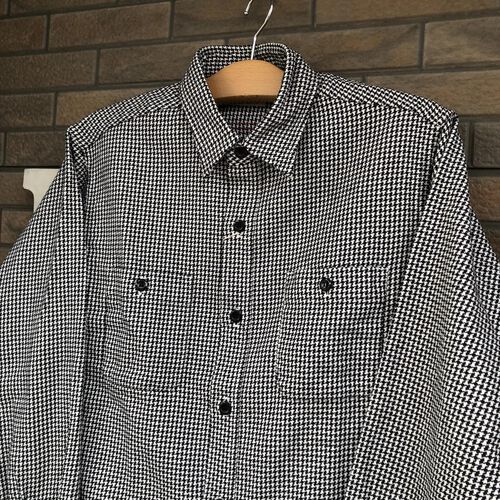 人気の千鳥格子柄ネルシャツ!SUGAR CANE TWILL CHECK L/S WORK SHIRT