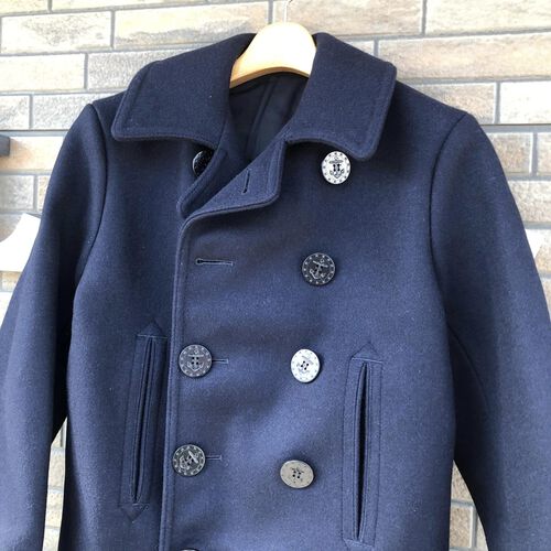BUZZ RICKSONS Type PEA COAT 『NAVAL CLOTHING FACTORY』
