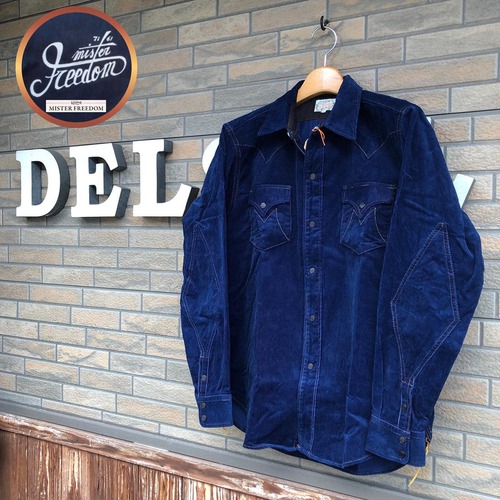 店長おススメ・ラス①モデル!MFSC HOOPER INDIGO CORDUROY DUDE RANCHER