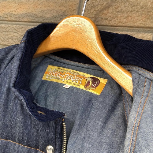 東京展限定モデル!MFSC HOOPER 7oz.ブルーデニム・キルティング ROADEO ジャケット