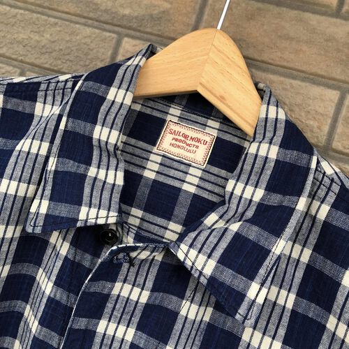 SUN SURF by SAILOR MOKU PRODUCTS PALAKA CHECK WORK JACKET