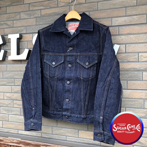 大人気モデル・待望の再入荷!SUGAR CANE 14oz. DENIM JACKET 1962 MODEL