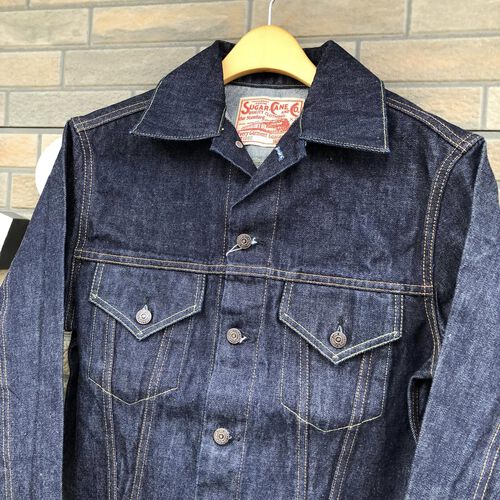 大人気モデル・待望の再入荷!SUGAR CANE 14oz. DENIM JACKET 1962 MODEL
