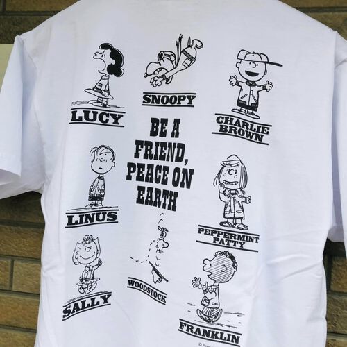 BUZZ RICKSONS × PEANUTS S/S T-SHIRT BE A FRIEND