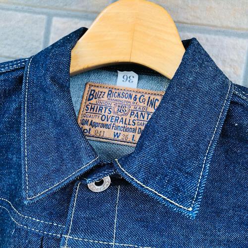 大人気の大戦モデル!Buzz Ricksons WORLD WAR II DENIM BLOUSE
