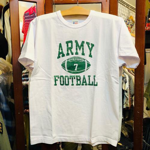 人気のミリタリーTシャツ!BUZZ RICKSONS S/S T-SHIRT ARMY FOOTBALL