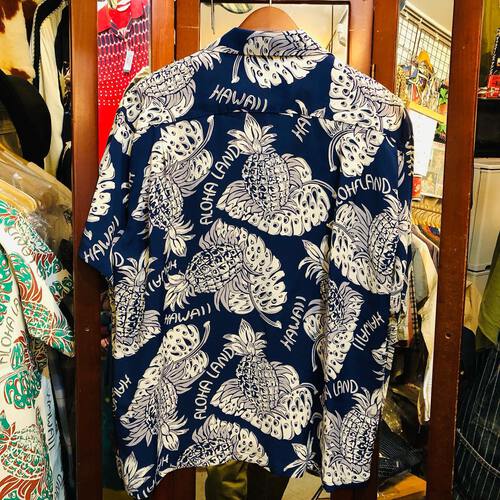最新アロハ! SUN SURF S/S HAWAIIAN SHIRT “THE PINEAPPLE ISLANDS”