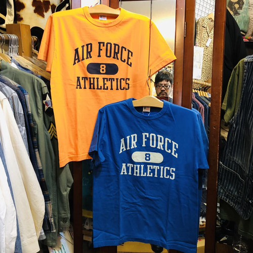 拘りの米国製Tシャツ!BUZZ RICKSONS S/S T-SHIRT AIR FORCE ATHLETICS