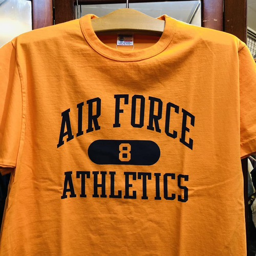 拘りの米国製Tシャツ!BUZZ RICKSONS S/S T-SHIRT AIR FORCE ATHLETICS