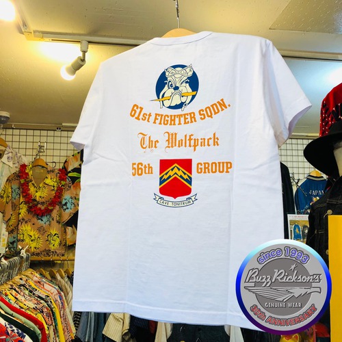 2023春夏最新ミリタリーTシャツ!BUZZ RICKSONS S/S Tee 61st FIGHTER SQ.