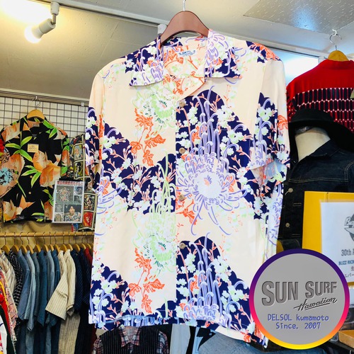 夏はやっぱりアロハシャツ!SUN SURF S/S HAWAIIAN SHIRT “ROYAL FLOWER”