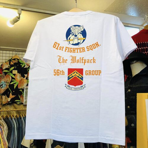 2023春夏最新ミリタリーTシャツ!BUZZ RICKSONS S/S Tee 61st FIGHTER SQ.