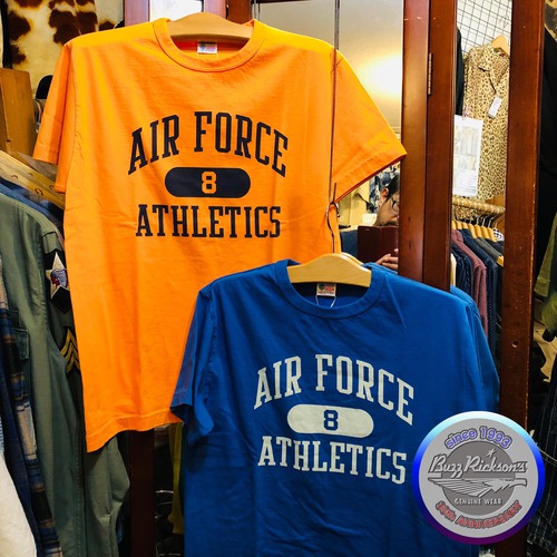 拘りの米国製Tシャツ!BUZZ RICKSONS S/S T-SHIRT AIR FORCE ATHLETICS