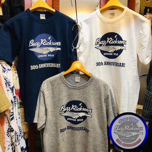 希少限定モデル！バズリクソンズ生誕30周年記念アニバーサリーTシャツ