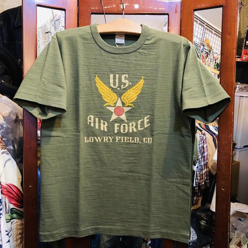 BUZZ RICKSONS SLUB YARN T-SHIRT U.S. AIR FORCE