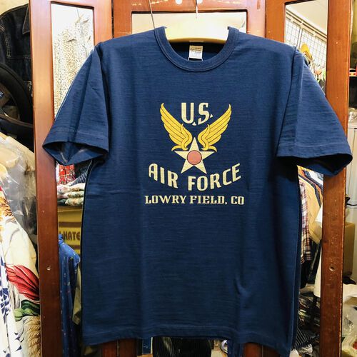 BUZZ RICKSONS SLUB YARN T-SHIRT U.S. AIR FORCE