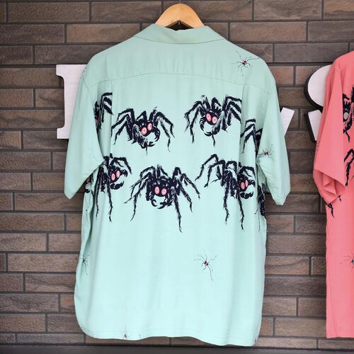 STAR of HOLLYWOOD HIGH DENSITY RAYON OPEN SHIRT “TARANTULA”
