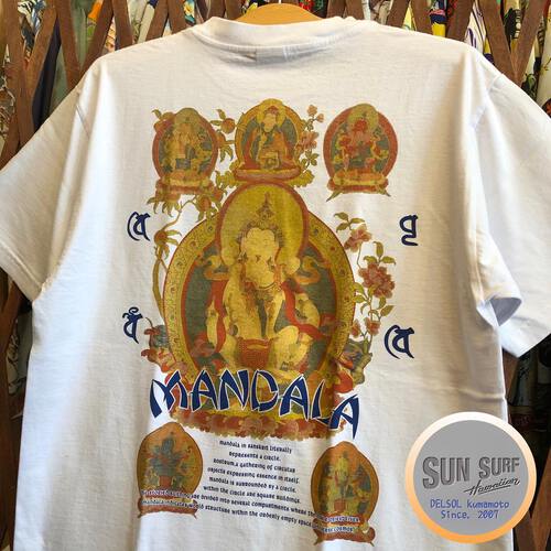 大人気モデル・残り僅か!SUN SURF S/S T-SHIRT MANDALA / 曼荼羅