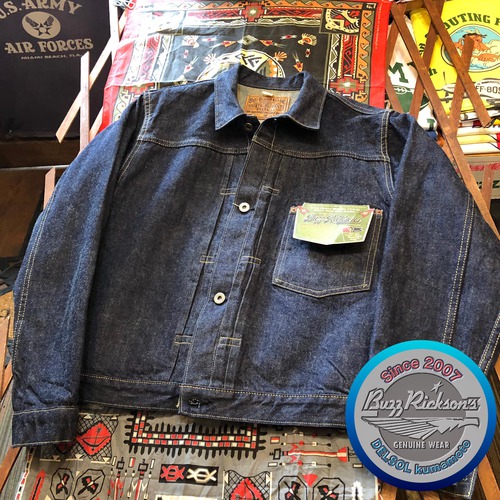 大人気の大戦モデル!Buzz Ricksons WORLD WAR II DENIM BLOUSE