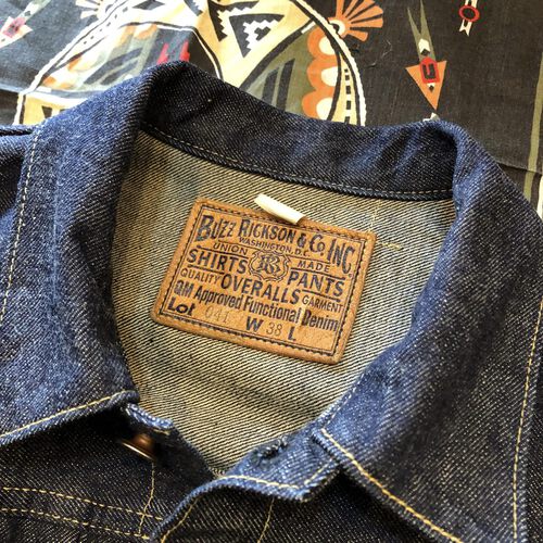 大人気の大戦モデル!Buzz Ricksons WORLD WAR II DENIM BLOUSE