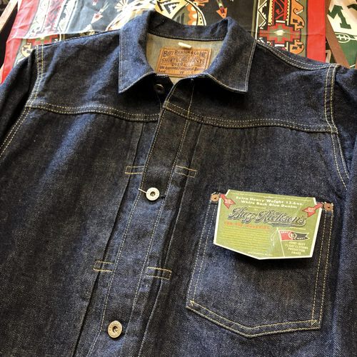大人気の大戦モデル!Buzz Ricksons WORLD WAR II DENIM BLOUSE