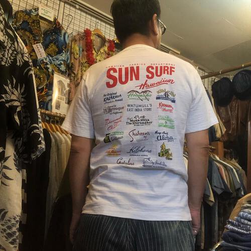 店長おススメモデル・着用例!SUNSURF SLUB YARN T-SHIRT SPECIAL EDITION