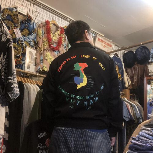 店長おススメモデル・着用例!テーラー東洋 ベトジャン “VIETNAM MAP”