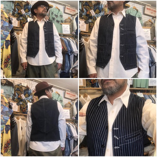 アメカジスタイル定番モデル!SUGAR CANE WHITE CHAMBRAY L/S WORK SHIRT