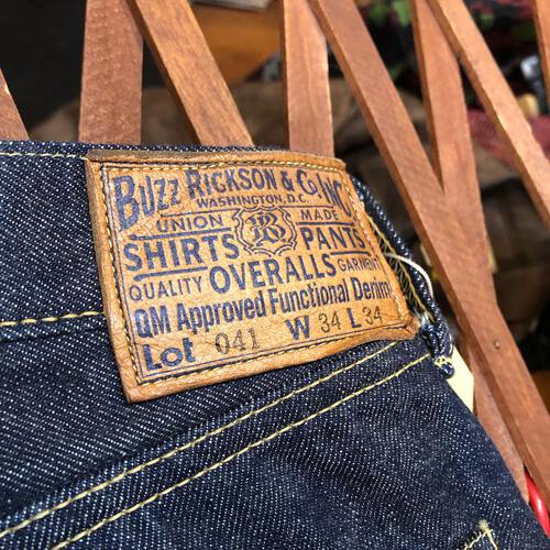 大人気の大戦(WWⅡ)モデル!BUZZ RICKSONS WORLD WAR II WAIST OVERALLS