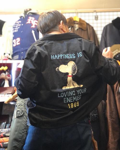 Tailor Toyo Late 1960s Cotton Vietnam Jacket “SNOOPY 1969”