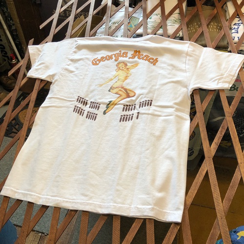BUZZ RICKSONS S/S T-SHIRT GIL ELVGREN GEORGIA PEACH